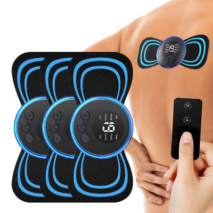 Portable EMS Muscle Stimulator & Body Toner Pad | جهاز تحفيز العضلات EMS المحمول لتقوية وشد الجسم