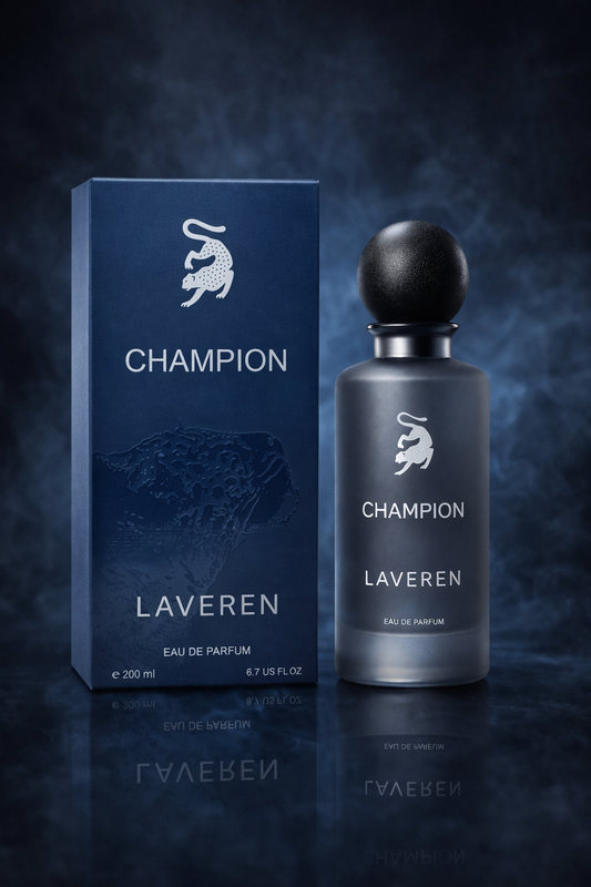 Laveran Champion Men Perfume for Fresh & Long-Lasting Masculine Fragrance | عطر لافيران تشامبيون للرجال برائحة منعشة تدوم طويلاً