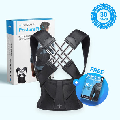 Adjustable Posture Corrector Back Support Belt for Men & Women – Spine Alignment & Pain Relief | حزام تصحيح القوام قابل للتعديل للرجال والنساء لدعم الظهر وتخفيف الألم