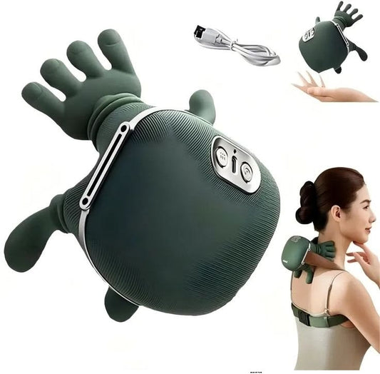 Electric Neck & Shoulder Massager with Heat Therapy | جهاز مساج الرقبة والكتفين بالحرارة