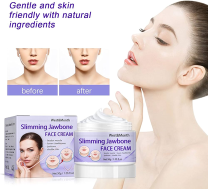 V-Line Jaw Slimming Cream for Face Contouring | كريم تحديد الفك وتنحيف الوجه بشكل V طبيعي